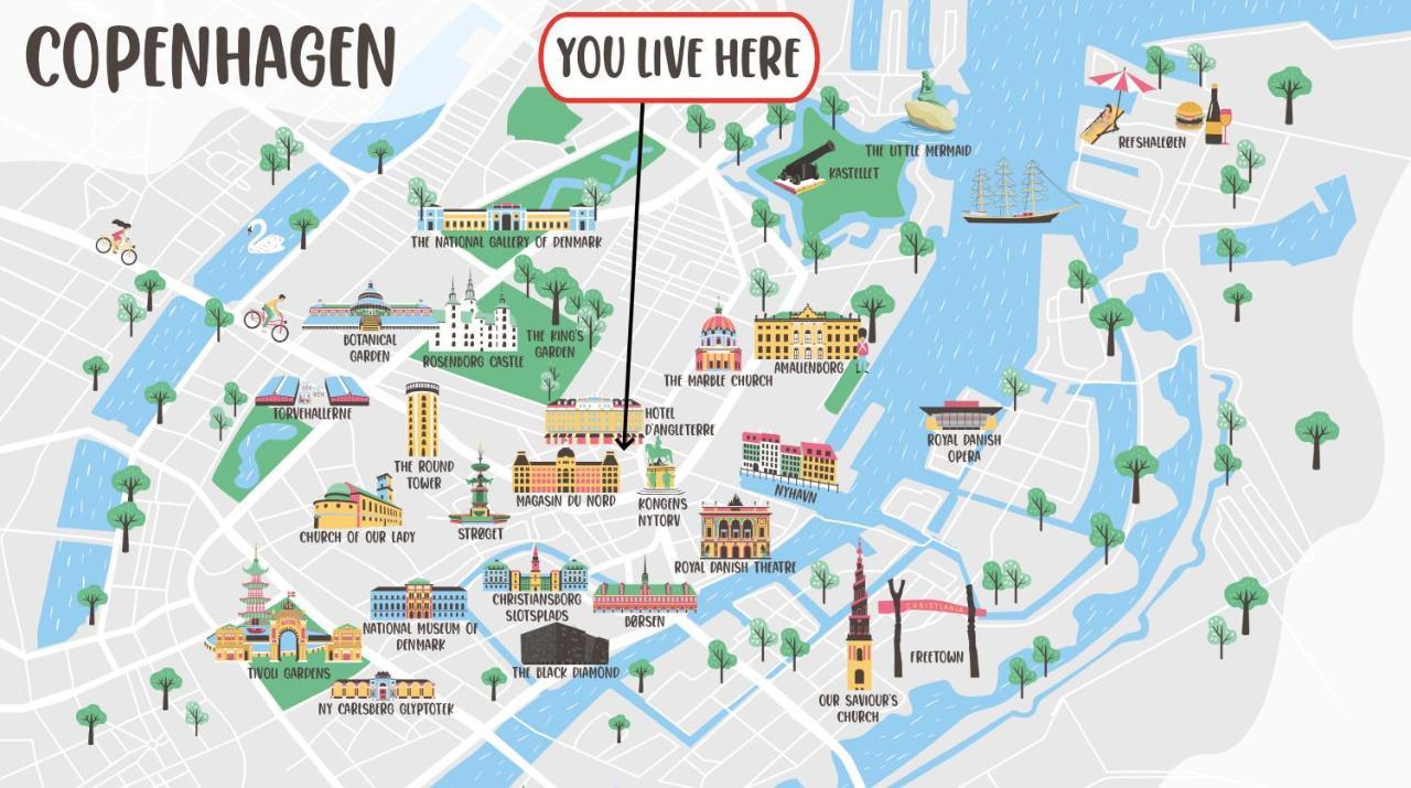 Perfect For Friends & Families 2 Bedroom Apartment In Cph Copenaghen Esterno foto